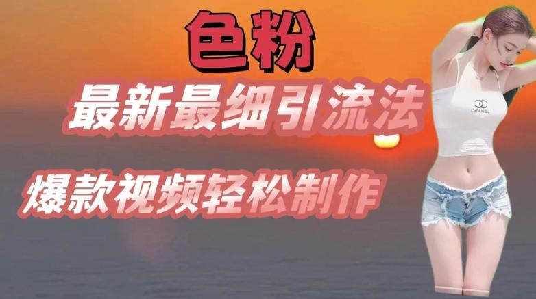 se粉最新最细引流法，七天螺旋起号法，爆款视频轻松制作【揭秘】-微众资源