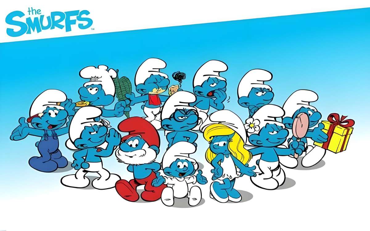 经典童话绘本故事《蓝精灵TheSmurfs(视频版)》-微众资源