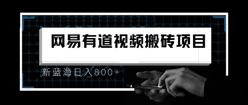 8月有道词典最新蓝海项目，视频搬运日入800+-微众资源