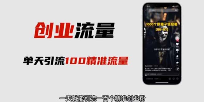 自媒体音频加图文制作视频 一天引流一百个精准创业粉【音频软件+图片素材】-微众资源