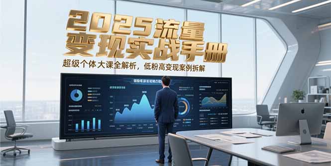 2025流量变现实战手册，超级个体大课全解析，低粉高变现案例拆解-微众资源