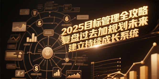 2025目标管理全攻略，复盘过去加规划未来，建立持续成长系统-微众资源