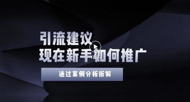 今年新手如何精准引流？给你4点实操建议让你学会正确引流（附案例）无水印-微众资源