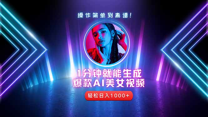 2025年最强副业：用AI做短视频，从零开始打造爆款账号！-微众资源