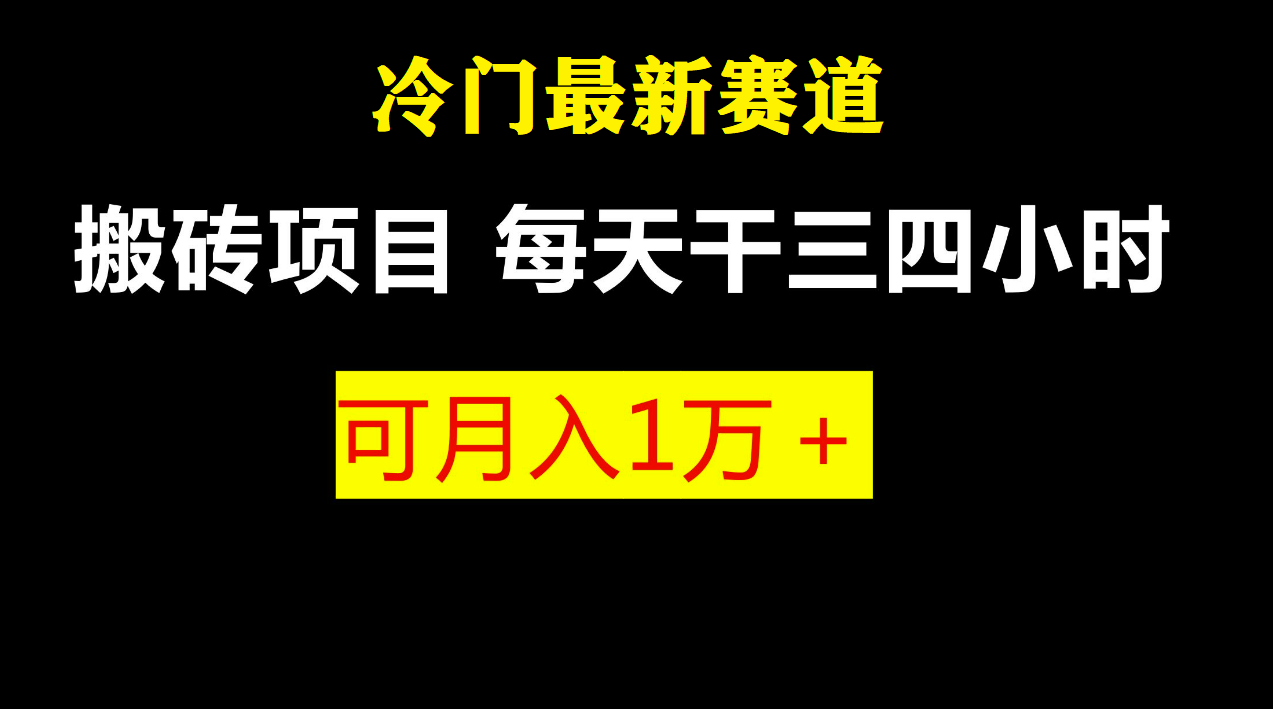 最新冷门游戏搬砖项目，零基础也能玩（附教程+软件）-微众资源