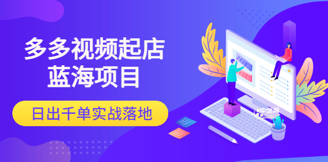 多多视频起店蓝海项目：日出千单实战落地-微众资源