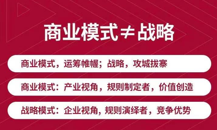 《新商业模式与利润增长》好的商业模式让你持续赚钱  实战+落地+系统课程-微众资源