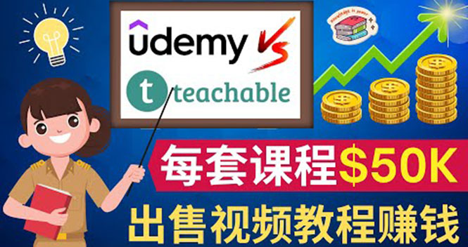 制作出售视频课程并快速进行粉丝变现的方法，轻松获利5万美元以上-微众资源