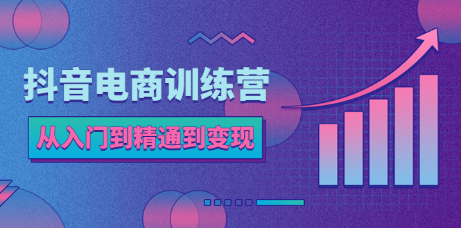 抖音电商训练营：从入门到精通，从账号定位到流量变现，抖店运营实操-微众资源