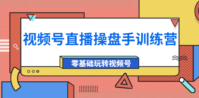 外面收费700的视频号直播操盘手训练营：零基础玩转视频号（10节课）-微众资源