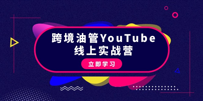 跨境油管YouTube线上营：大量实战一步步教你从理论到实操到赚钱（45节）-微众资源