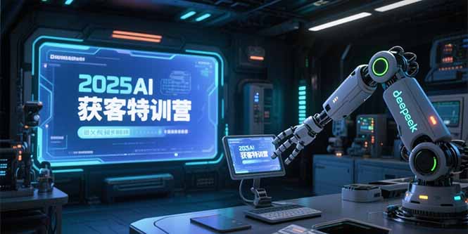 2025AI获客特训营，AI图文视频全制作，deepseek工具实操教学-微众资源