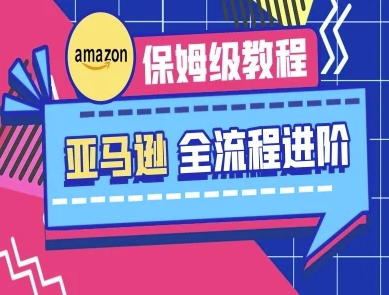 亚马逊保姆级全流程实操教程-跨境电商教程-微众资源