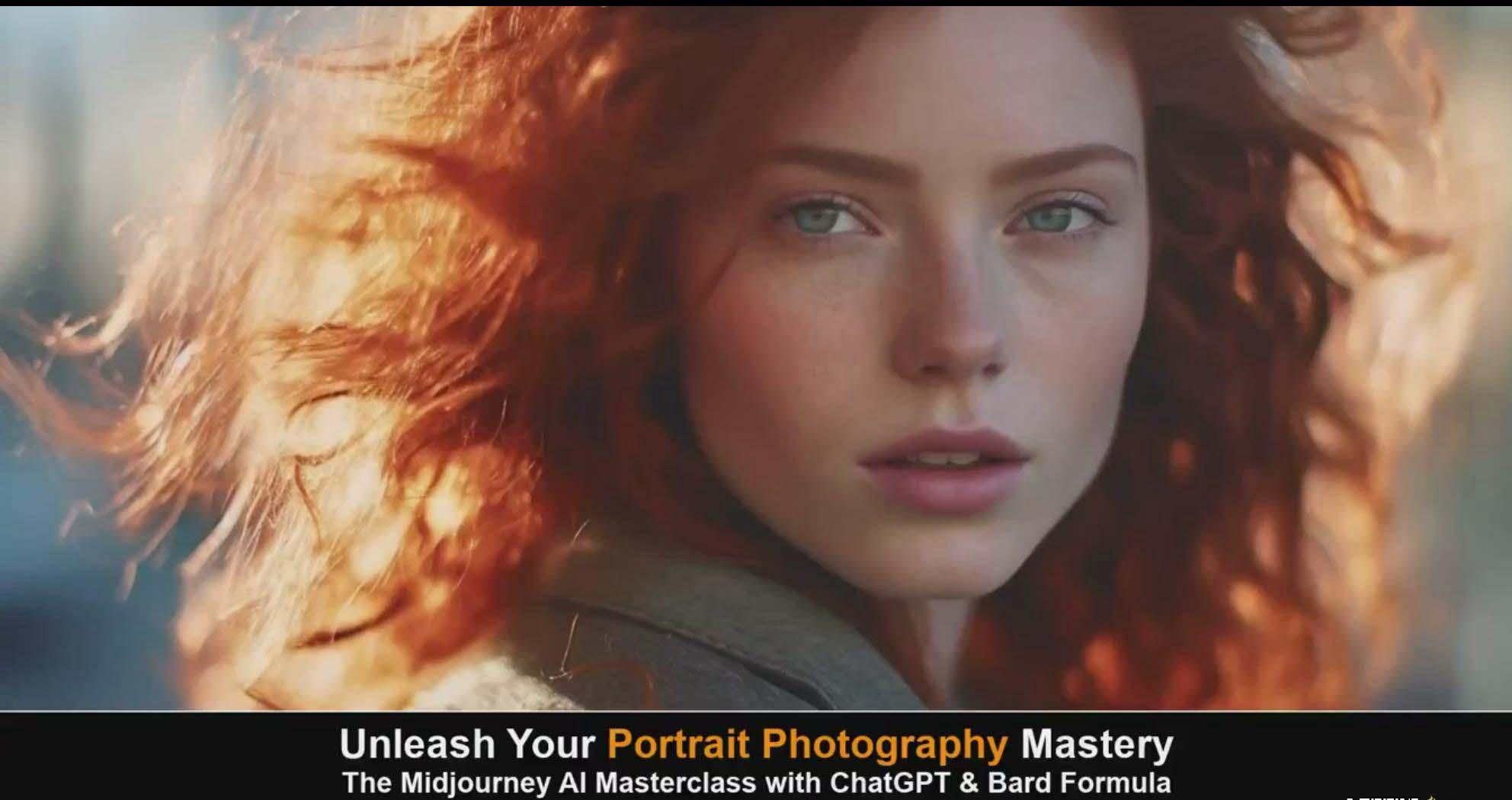 图片[2]-(9312期)Midjourney v5 ChatGPT 和 Bard AI人工智能人像摄影大师班-15节-中英字幕-超级会员网