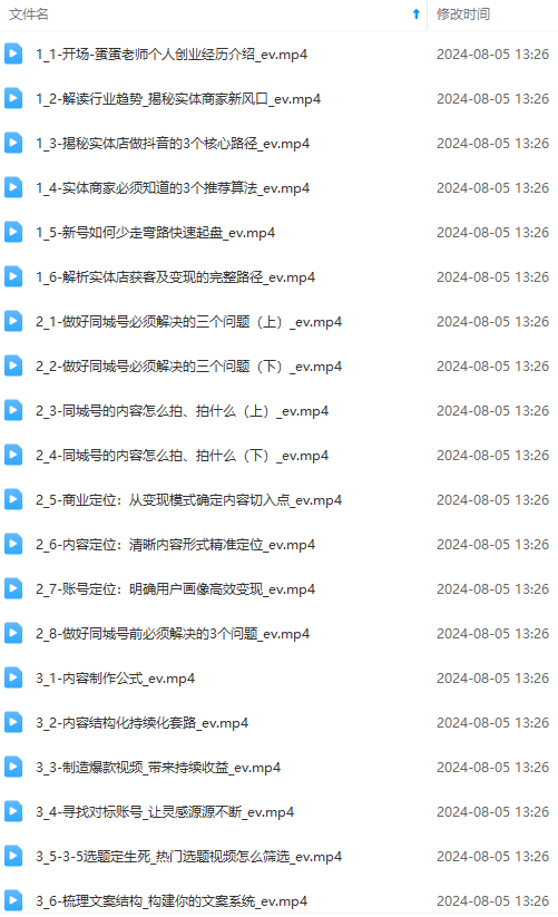 图片[1]-实体店老板获客特训营：认知、定位、文案、矩阵、直播、AI等(72节-超级会员网