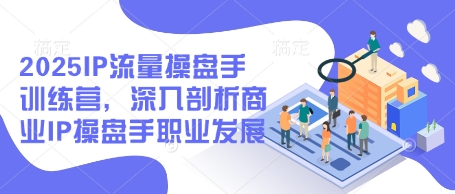 2025IP流量操盘手训练营，深入剖析商业IP操盘手职业发展-微众资源