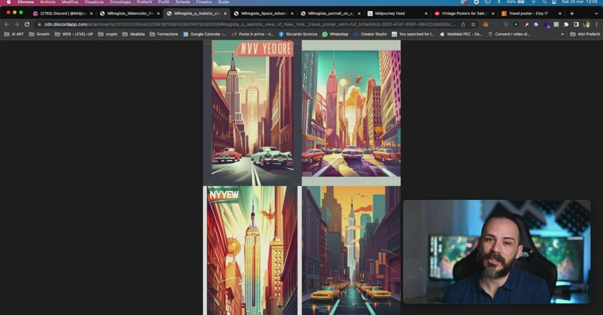图片[10]-Midjourney AI人工智能创建和销售令人惊叹的海报教程-10节课-中英字幕-超级会员网