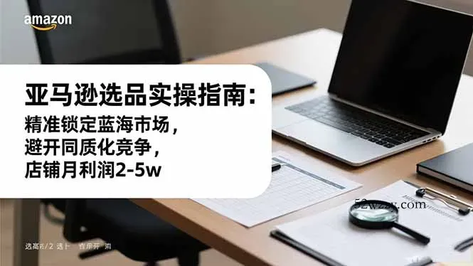 亚马逊选品实操指南：精准锁定蓝海市场，避开同质化竞争，店铺月利润2-5w-微众资源