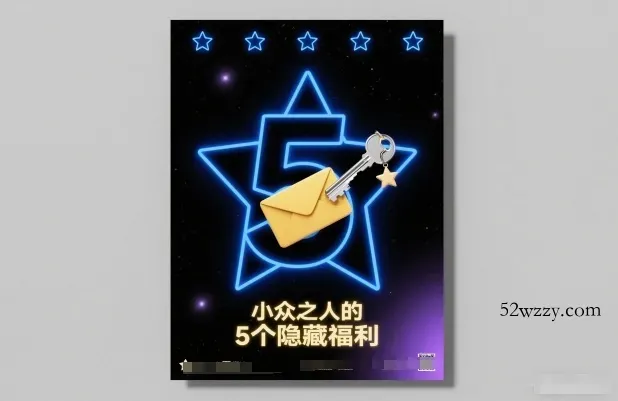 付费文章：小众之人的5个隐藏福利-微众资源