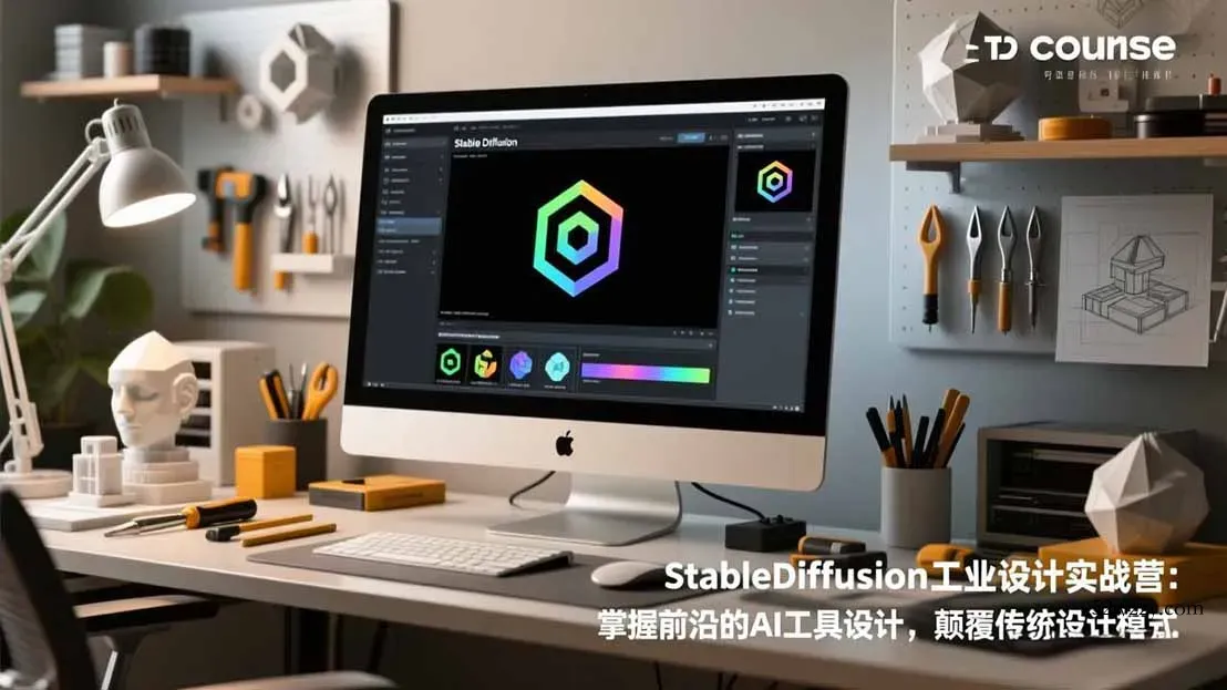 StableDiffusion工业设计实战营：掌握前沿的AI工具设计，颠覆传统设计模式-微众资源