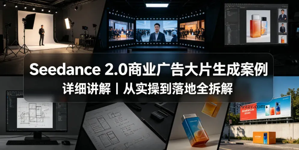 Seedance 2.0商业广告大片生成案例详细讲解|从实操到落地全拆解