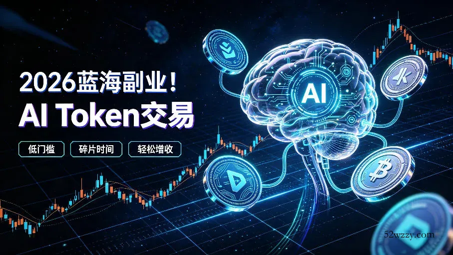 2026全新风口副业｜AI智能Token交易，空闲时间轻松 賺 收益，无需全天盯盘【揭秘】-微众资源