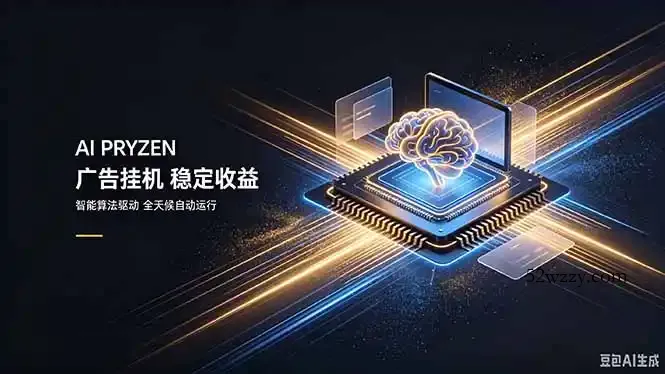 AI Pryzen 广告挂机|24小时自动跑,日入300-500,新手零门槛-微众资源