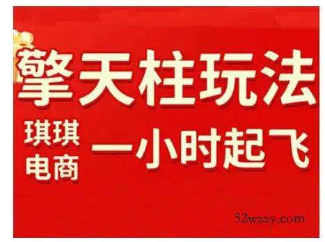 拼多多擎天柱玩法，从起链接逻辑、直通车考核、裂变商品等实操维度，教你快速起店且稳定获流(更新2026)-微众资源