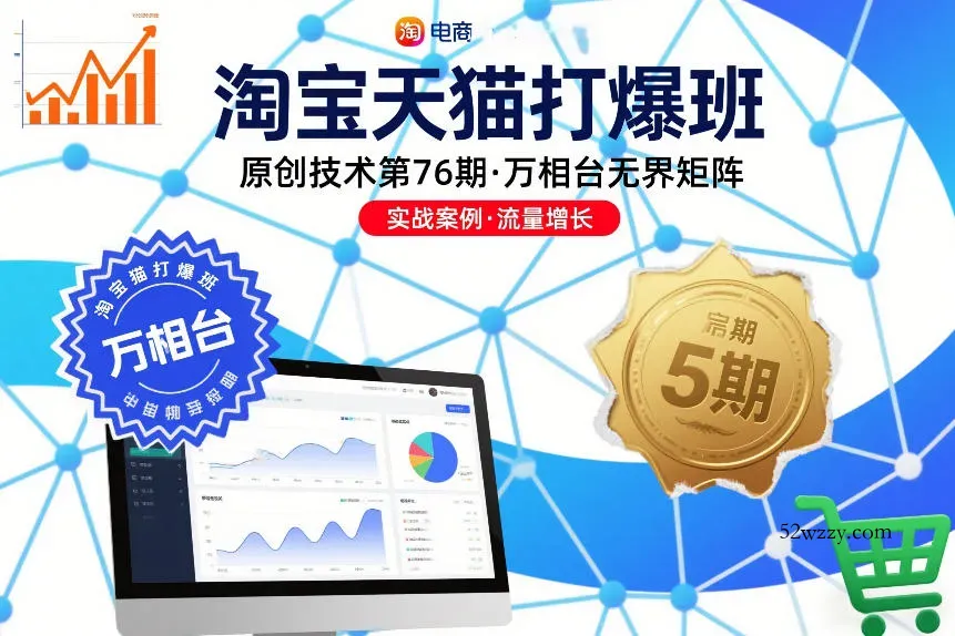 淘宝天猫打爆班原创技术第76期，万相台无界矩阵-微众资源