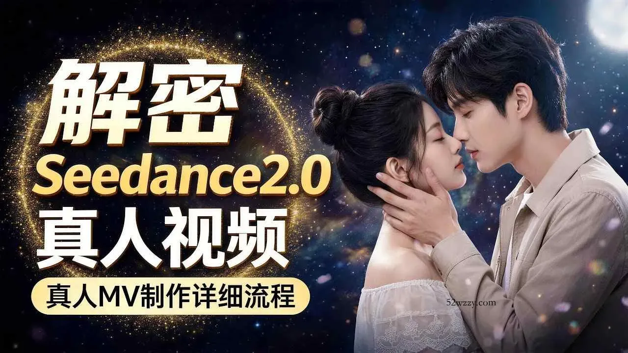 Seedance 2.0解密教程：零基础制作真人MV全流程-微众资源