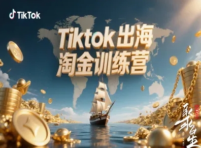 Tiktok出海淘金训练营，跨境电商TK实战变现-微众资源