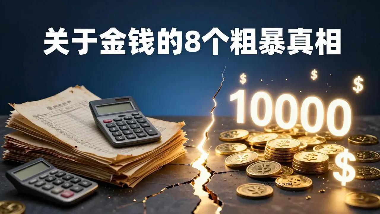 付费文章：关于金钱的 8 个粗暴真相，彻底重塑你的赚钱思维与财富认知-微众资源
