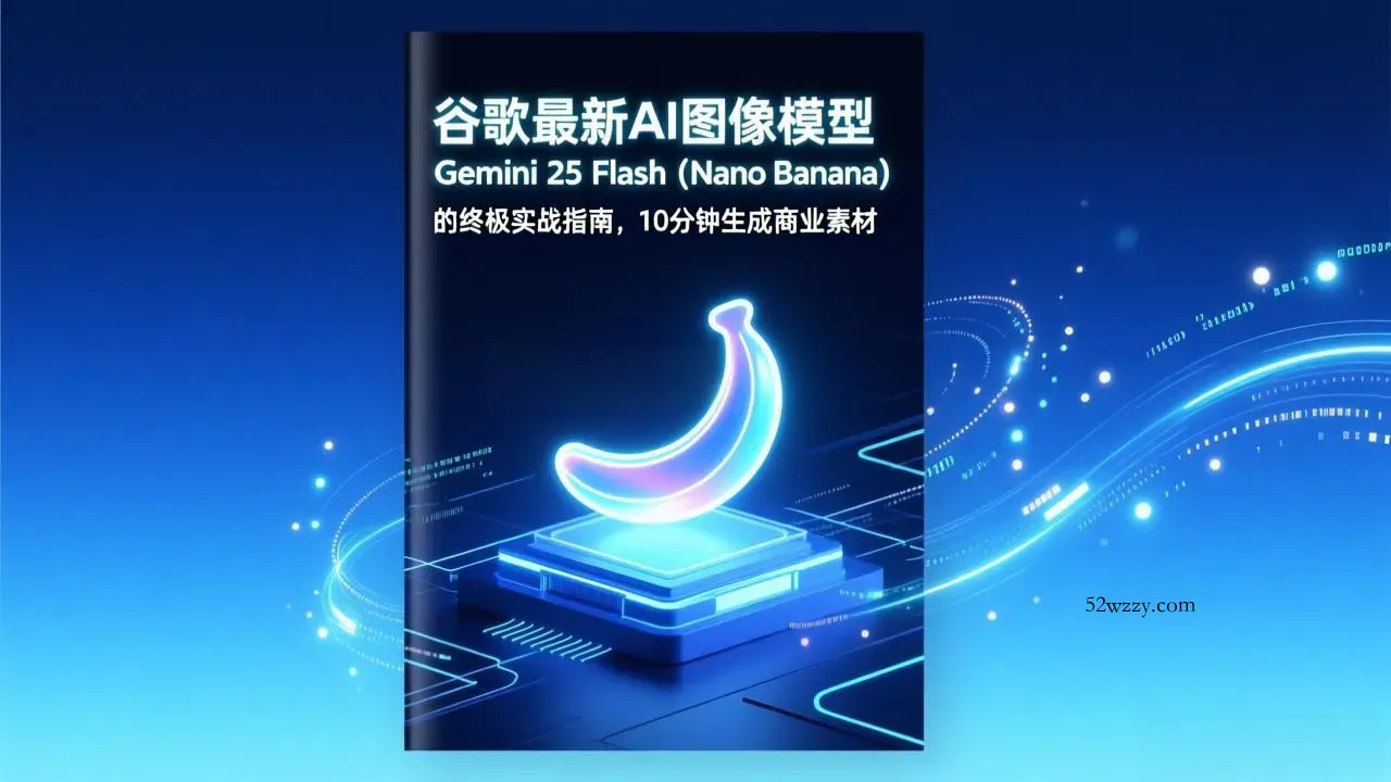 谷歌最新AI图像模型Gemini 2.5 Flash(Nano Banana-微众资源