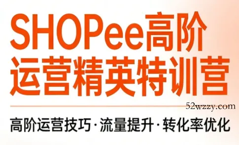 梦凡老师·Shopee虾皮高阶运营课程-微众资源