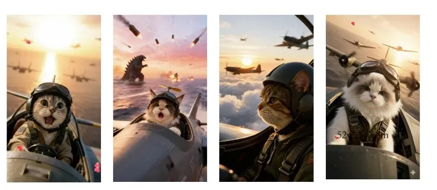 哥斯拉侵入了我的家乡–喵喵版短视频制作教学,快速起号涨粉