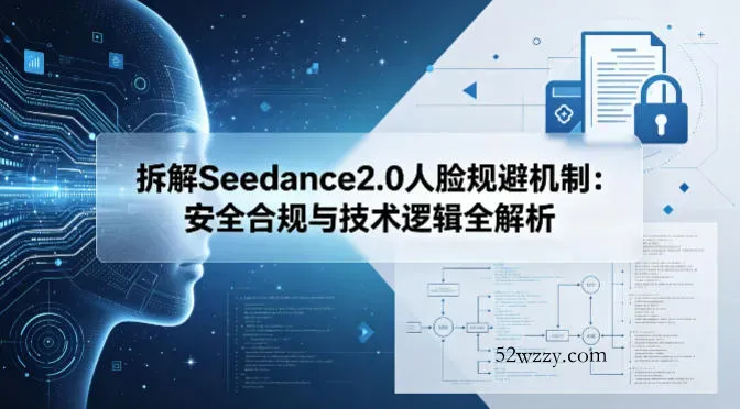 拆解Seedance2.0人脸规避机制：安全合规与技术逻辑全解析-微众资源