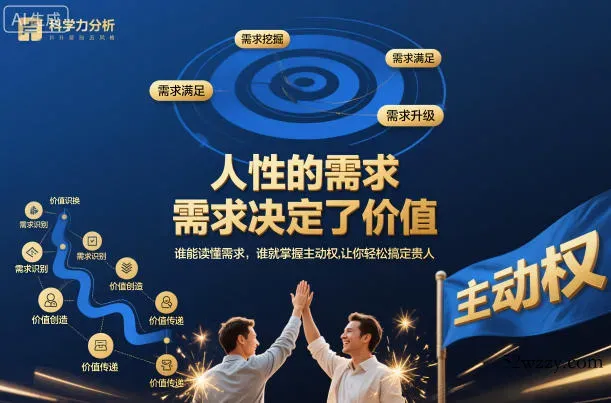 人性的需求，需求决定了价值，谁能读懂需求，谁就掌握主动权，让你轻松搞定贵人【文档】-微众资源