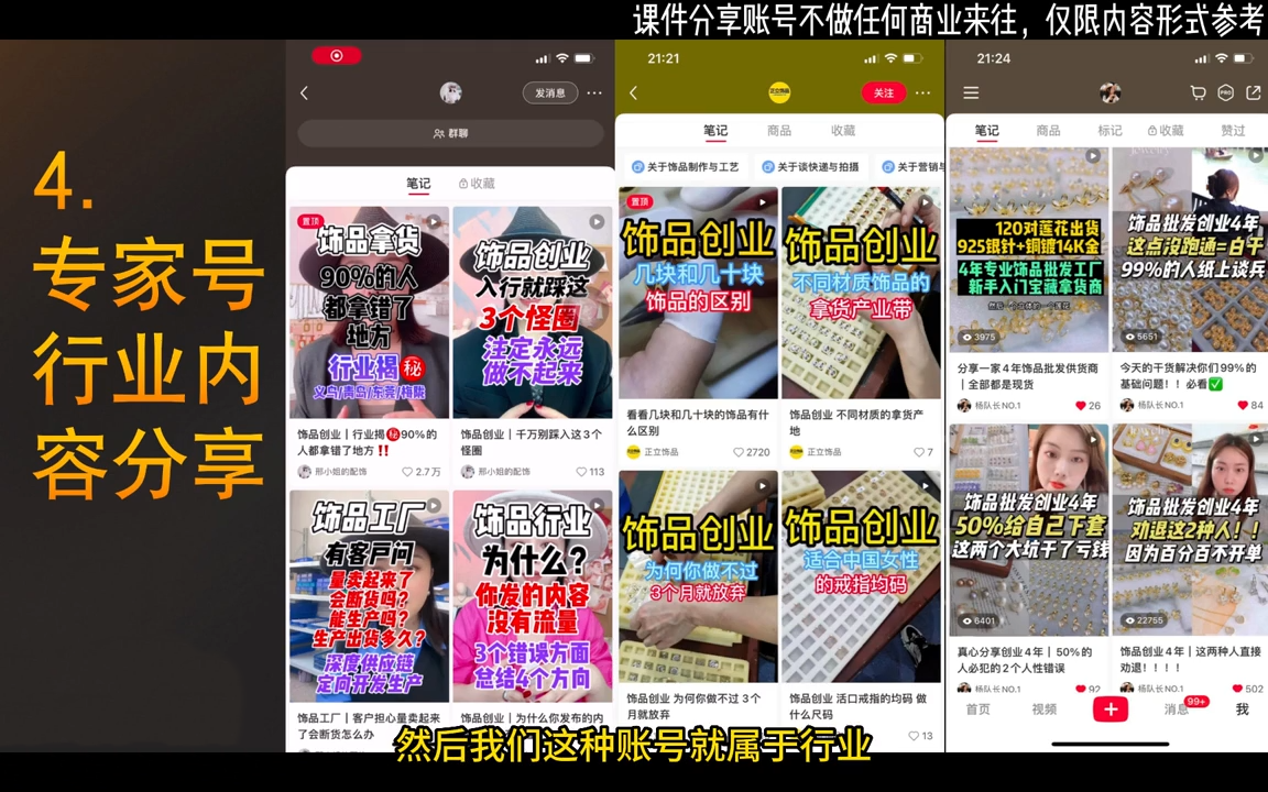 抖音+小红书饰品卖货：货源、开店、内容全教会-微众资源