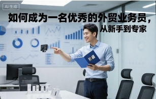 如何成为一名优秀的外贸业务员，从新手到专家-微众资源