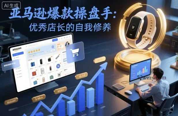 亚马逊爆款操盘手：优秀店长的自我修养-微众资源