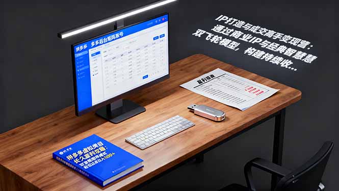 IP打造与成交高手变现营:通过商业IP+经典智慧双飞轮模型 构建持续收钱系统-微众资源