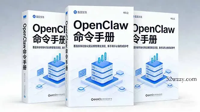 OpenClaw命令手册：覆盖安装初始化到运维管理全流程，新手高手必备权威参考-微众资源