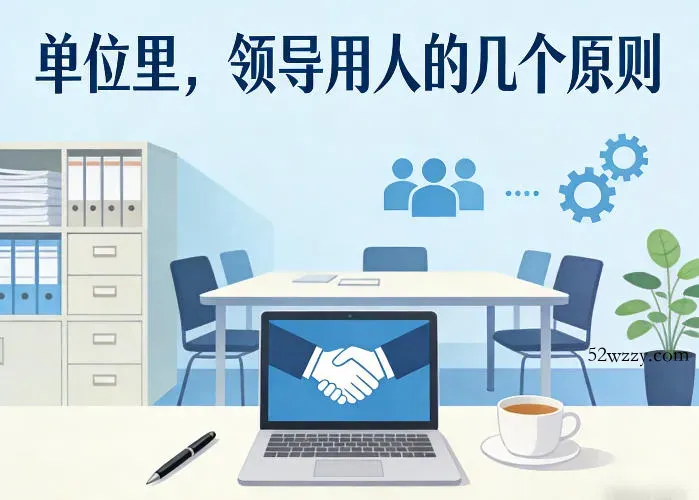 付费文章:单位里,领导用人的几个原则