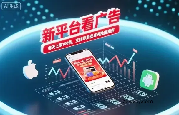 新台看广告，养好机一条5毛到5块，单机日入30到100，支持苹果安卓，可批量操作。-微众资源