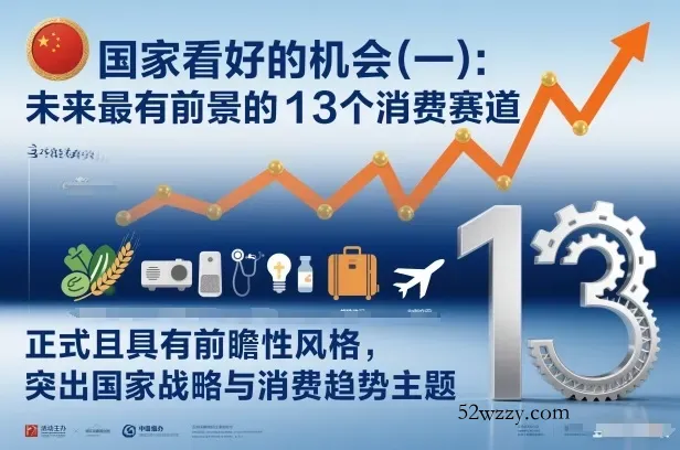 付费文章：国家看好的机会(一):未来最有前景的13个消费赛道-微众资源