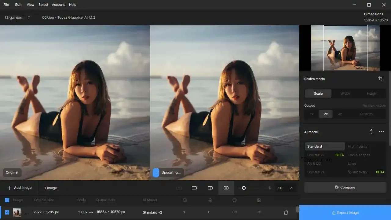Ai图像放大Topaz Gigapixel v1.3.3高级版-微众资源