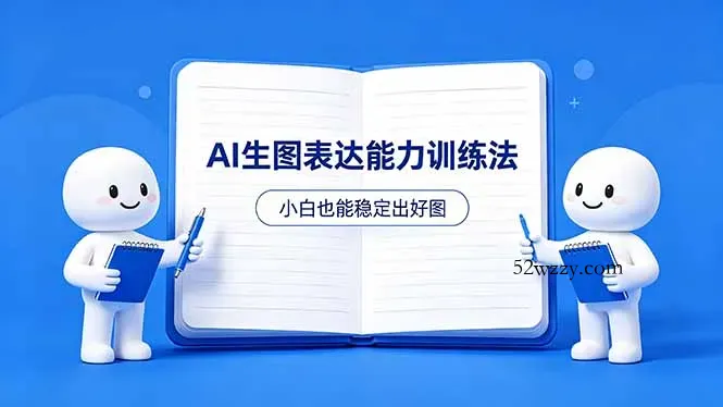 AI生图不是做漂亮图，而是表达能力。这套方法让小白也能稳定出好图-微众资源