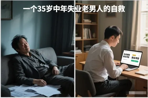 付费文章:一个35岁中年失业老男人的自救