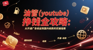 油管(youtube)挣钱全攻略：从开通广告收益到国内收款的实操指南(更新)-微众资源