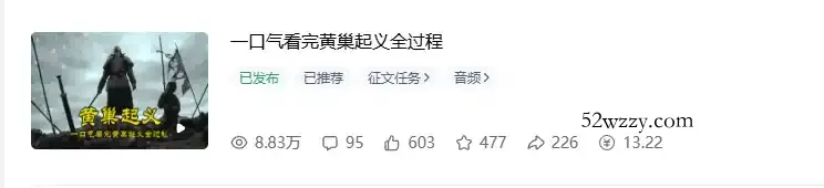 0成本搬砖不用露脸，普通人碎片时间就能做的内容副业，新手轻松能上手月收入千元-微众资源